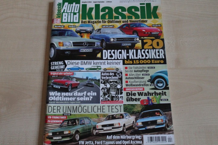 Deckblatt Auto Bild Klassik (04/2010)
